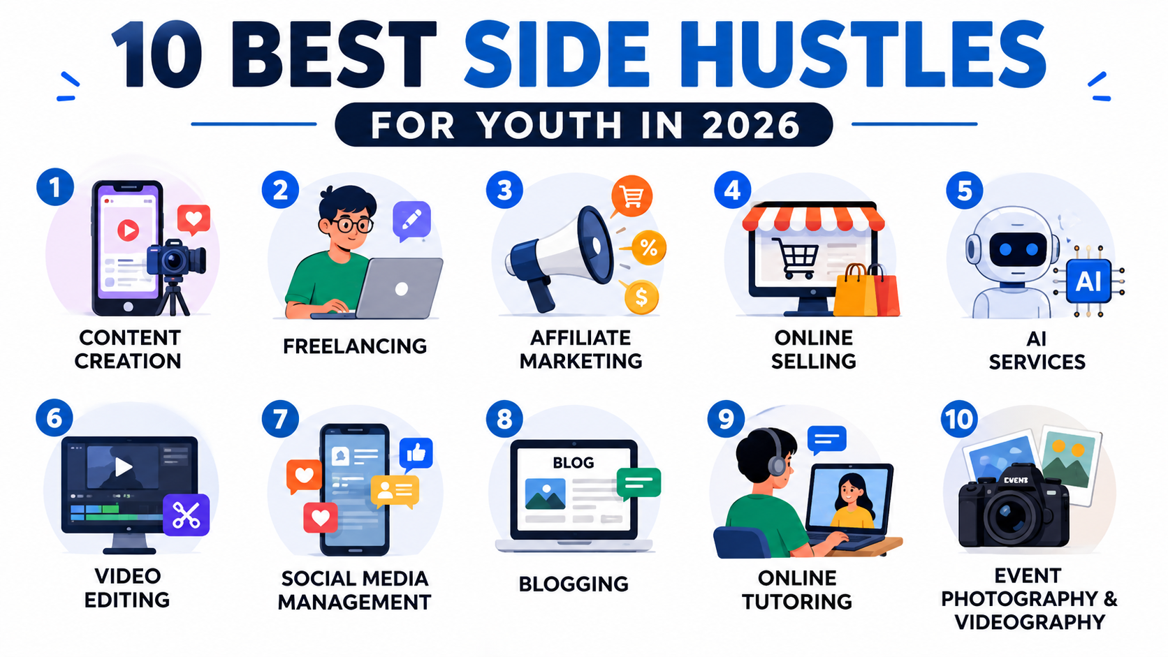 10 Best Side Hustles in 2026