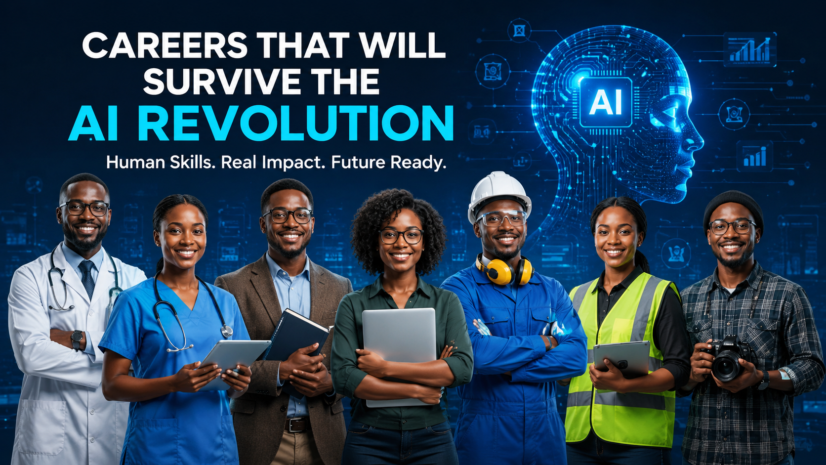 Careers that will survive the AI revolution.